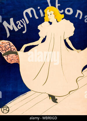 Henri de Toulouse Lautrec, poster, May Milton, 1895 Stock Photo