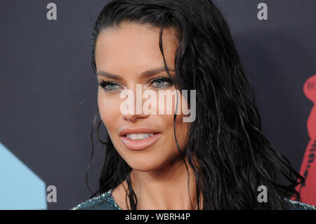 Newark, USA. 27th Aug, 2019. Adriana Lima attends the 2019 MTV Video Music Video Awards held at the Prudential Center in Newark, NJ Credit: SOPA Images Limited/Alamy Live News Stock Photo