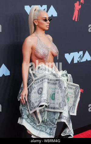 Newark, USA. 27th Aug, 2019. Veronica Vega attends the 2019 MTV Video Music Video Awards held at the Prudential Center in Newark, NJ Credit: SOPA Images Limited/Alamy Live News Stock Photo