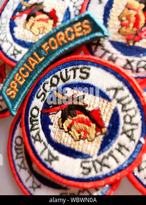 Alamo Scouts, Special Forces Unit Patch, WWII, USA Stock Photo