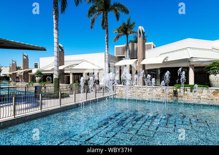 The Waterside Shops is a high end mall in Naples, Florida, USA. Stock Photo