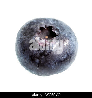 fresh blueberry isolated on white background Stock Photo