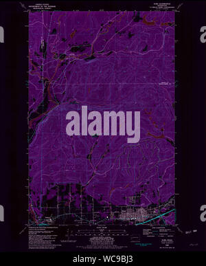 Elma, Washington, map 1981, 1:24000, United States of America by 