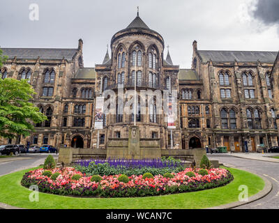 University of Glasgow on July 20, 2017 in Glasgow, Scotland. The University of Glasgow is one of the four ancient universities of Britain. Stock Photo