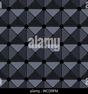 Seamless futuristic geometric cyberpunk pattern. Stock Vector