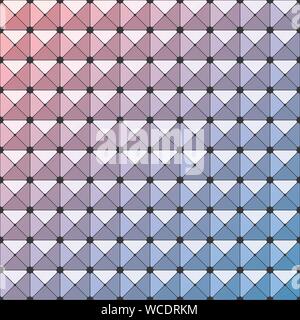 Seamless futuristic geometric cyberpunk pattern. Stock Vector