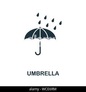 Umbrella vector icon symbol. Creative sign from umbrella icons collection. Filled flat Umbrella icon for computer and mobile Stock Vector