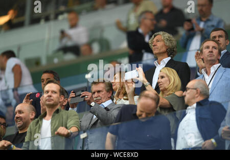 Warsaw, Poland, August 22, 2019: UEFA Europa League qualification round Legia Warszawa - Glasgow Rangers FC: Dariusz Mioduski Stock Photo