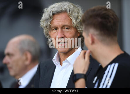 Warsaw, Poland, August 22, 2019: UEFA Europa League qualification round Legia Warszawa - Glasgow Rangers FC: Dariusz Mioduski Stock Photo