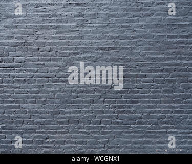 part of silver grey painted brick wall Stock Photo