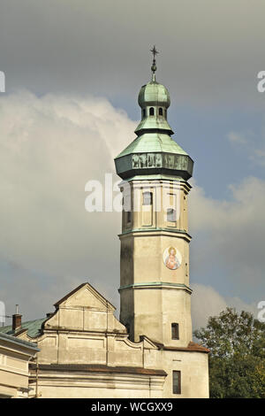 Church of Body of God in Jaroslaw. Poland Stock Photo