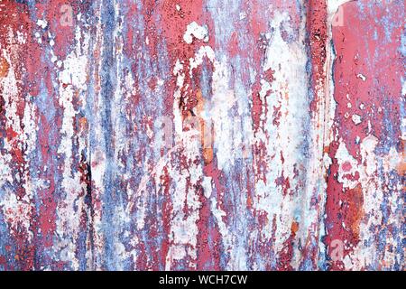 Detailed textures of concrete and granite walls in a vintage weathered look Stock Photo