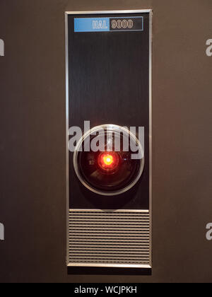 Hal 9000, 2001 A Space Odyssey, Stanley Kubrick, The Exhibition, Design Museum, London UK Stock Photo