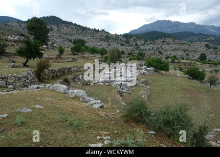 highlands of manavgat district of antalya Stock Photo