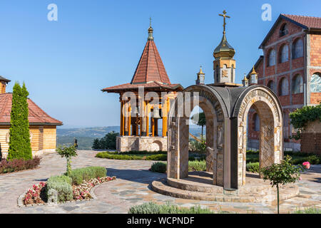 Medieval Lesje monastery of the Blessed Virgin Mary, Sumadija and Western Serbia Stock Photo