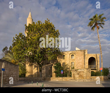 Djami Kebir mosque in Larnaca. Cyprus Stock Photo