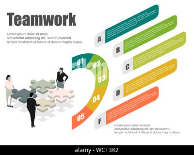 Flat character. Social concept. Vector graphic illustration. Flat isometric illustration. Woman character vector design. Stock Vector
