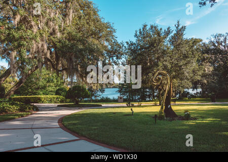 City Of Casselberry Outdoor Park On Lake Concord Quiet Boardwalk On A 