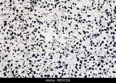 terrazzo flooring texture polished stone pattern wall and color old surface marble for background image horizontal Stock Photo