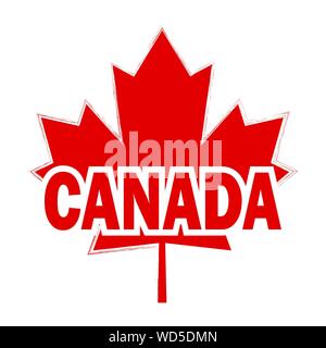 Happy Canada Day Stock Vector