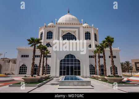 The office of Abdul Nasser Abdulrahman Al-Suhaibani & Partners Law Firm, an example of the opulent Arabic-style architecture in Riyadh Stock Photo