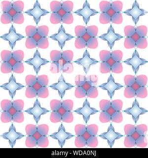 Seamless pattern with different gems on white background. Colorful illustration in pastel colors. Vector illustration EPS10 Stock Vector