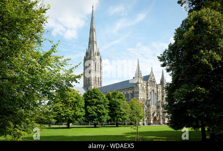 Salisbury Cathedral Stock Photo