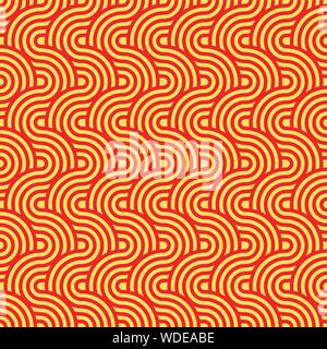 Abstract geometric pattern with stripes, lines. A seamless vector background. Color texture. Perfect use for clothing, fabric, t-shirt, etc. Stock Vector