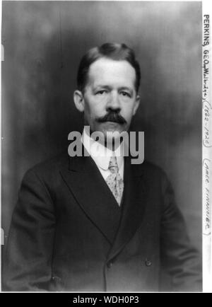 George Ralph Perkins George Walbridge Perkins was a prominent American financier and ...