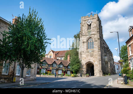 St James Chapel West Gate. Warwick, Warwickshire, England Stock Photo