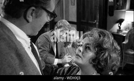 WHO'S AFRAID OF VIRGINIA WOOLF ? 1966 Warner Bros film with Elizabeth Taylor Stock Photo