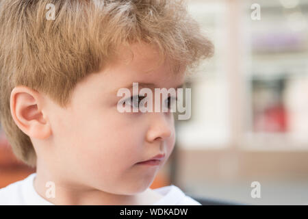 Short Blonde Hair Is Even Cooler Little Child With Stylish