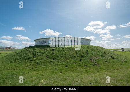 The Army Flying Museum at Middle Wallop airfield, Hampshire, UK - the new memorial to over 5000 that have died in the service of British Army Flying Stock Photo