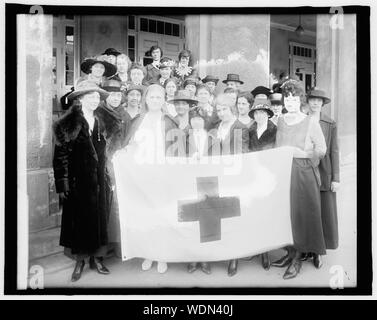 Gov't Hotels group, Red Cross class Abstract/medium: 1 negative : glass  8 x 10 in. or smaller Stock Photo