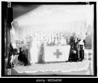 Gov't Hotels group, Red Cross class Abstract/medium: 1 negative : glass  8 x 10 in. or smaller Stock Photo