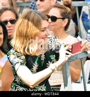Los Angeles, USA. 29th Aug, 2019. Sofia Coppola attend as Kirsten Dunst is honored with a Star on the Hollywood Walk of Fame on August 29, 2019 in Hollywood, California. Credit: Tsuni/USA/Alamy Live News Stock Photo