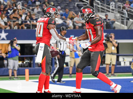 Arlington, Texas, USA. 29th Aug, 2019. Tampa Bay Buccaneers quarterback  Ryan Griffin (4) in action during the pre-season game between the Tampa Bay  Buccaneers and the Dallas Cowboys at the AT &