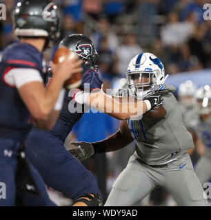 Aug 29, 2019: Buffalo Bulls running back Jaret Patterson (26) carries ...