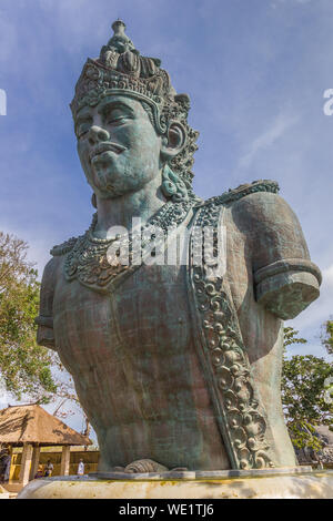 Giant statue in the Garuda Wisnu Kencana Cultural Park on Bali Stock Photo