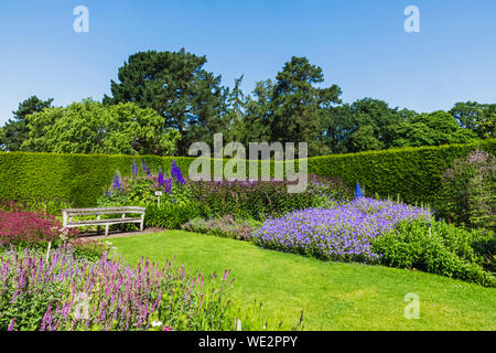 England, Berkshire, Windsor, Windsor Great Park, The Savill Garden, The Golden Jubilee Garden Stock Photo