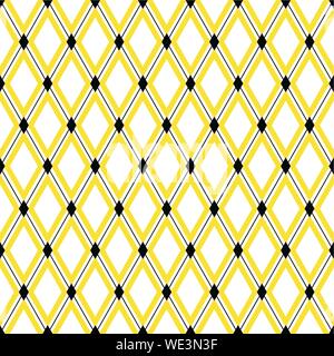 Seamless geometric hipster pattern. Endless cross lines, rhombus vector background for wallpaper, fashion print design Stock Vector