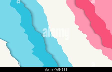 Abstract background flat color modern design template vector Stock Photo