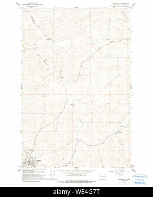 Oakesdale, Washington, map 1964, 1:24000, United States of America by ...