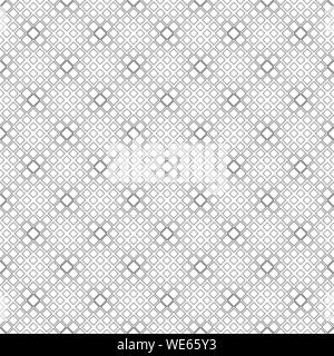 Geometrical diagonal square pattern background - abstract vector graphic design Stock Vector