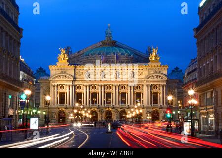 France, Paris, the Garnier Opera Stock Photo