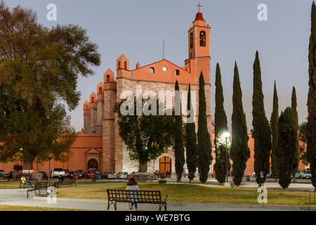 Mexico, Hidalgo state, Tula de Allende, San Jose cathedral Stock Photo