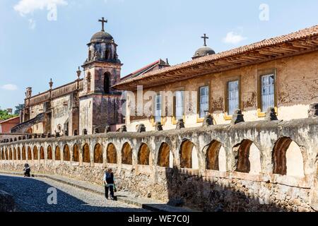 Mexico, Michoacan state, Patzcuaro, El Sagrario church Stock Photo