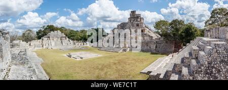 Mexico, Campeche state, Edzna, Maya archaeological site Stock Photo