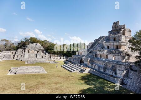 Mexico, Campeche state, Edzna, Maya archaeological site Stock Photo