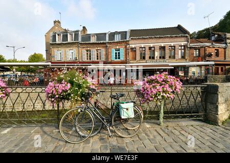France, Somme, Amiens, place du Don Stock Photo
